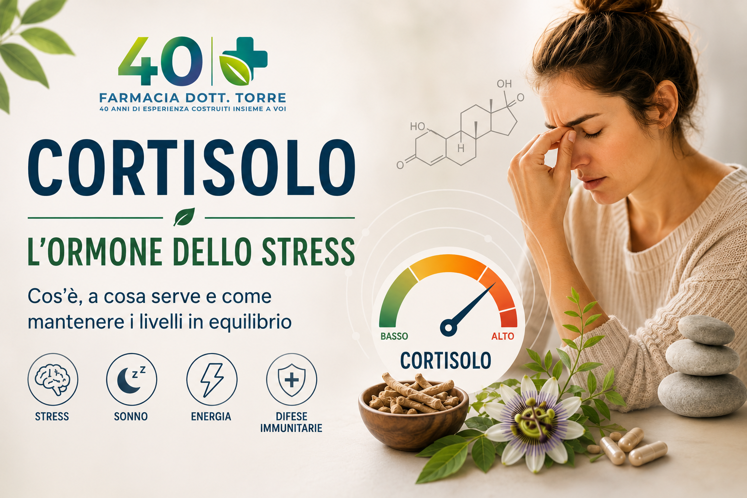 Cortisolo: cos’è e a cosa serve? Tutto quello che c’è da sapere sull’ormone dello stress